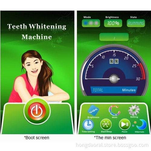 Latest New Tooth Bleaching System with Red & Blue & Purple LED for Whitening Machine (HD885)